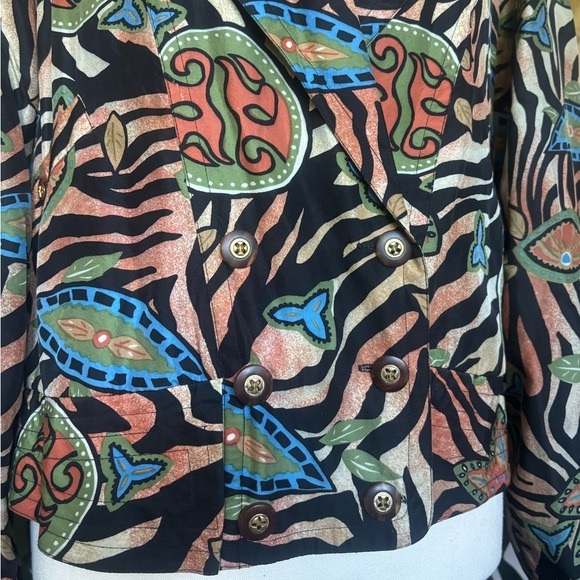 Vintage 80s90s Silk Bomber Jacket Pacific Silk Studio - Picture 2 of 8